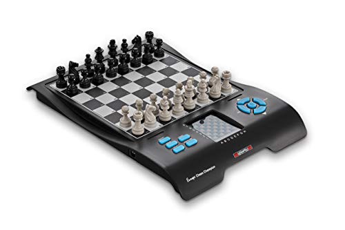 Europe Chess Master II: Schach und 7 weitere bekannte Spieleklassiker. Mit beleuchtetem Display