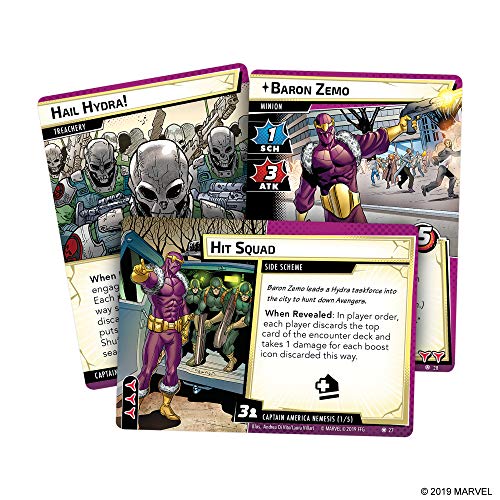 Fantasy Flight Games Captain America Hero Pack - Marvel Champions The Card Game