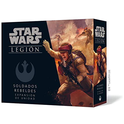 Fantasy Flight Games- Star Wars Soldados Rebeldes, Color (FFSWL05)