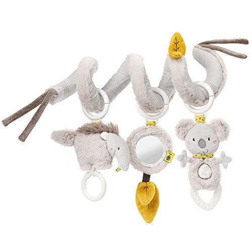 Fehn Activity - Espiral de tela para agarrar y sentirse para cama, cochecito, parque infantil ajustable, para bebés y niños pequeños a partir de 0 meses