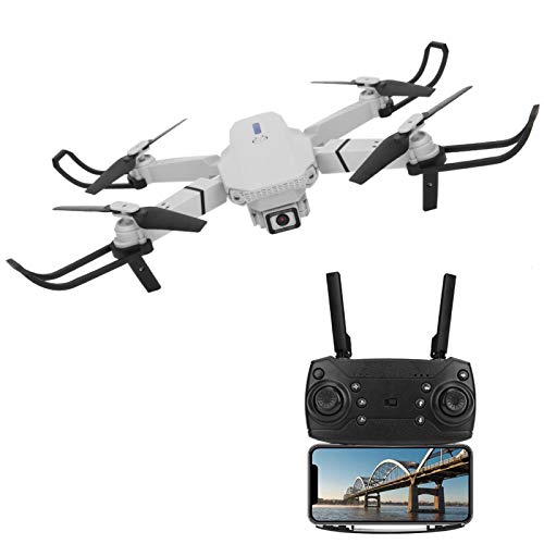 FOLOSAFENAR Drone de cámara Dual de tamaño pequeño LS-E525 RC Drone Outdoor Drone Toy Práctico Vuelo Estable para Principiantes/niños Regalo con cámara de 4K Pixel