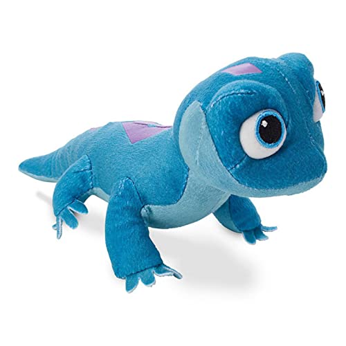 Frozen 2 Cute Blue Salamander Bruni Peluches De Peluche Kawaii Lizard Plush Dolls Niños Niños 27Cm