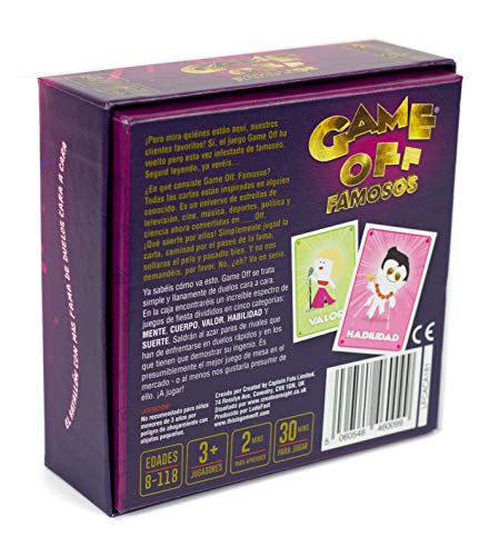 GAME OFF - Famosos. El Batallón con Más Fama de Duelos Cara a Cara.