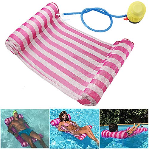 GEYUEYA Home Hamaca de Agua Silla de salón colchón de Aire Flotante de Agua Hamaca Inflable Flotante para Piscina