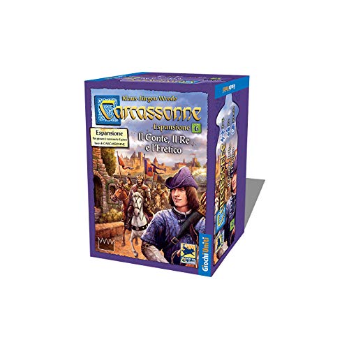 Giochi Uniti Carcassonne Il Conte, il Re e L'Eretico - Expansión para Juego