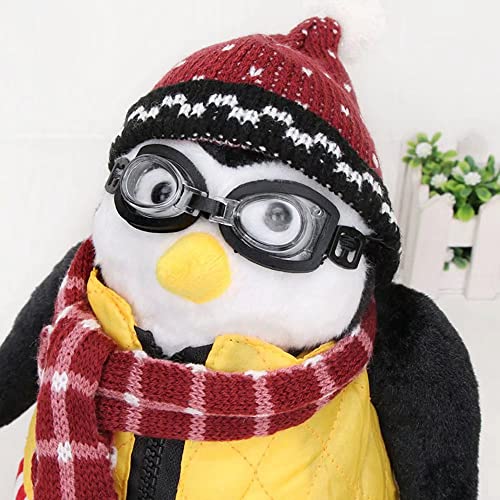 Godmoy 18"Pingüino Peluche Juguete Lindo TV Friends Peluche Muñeca Amigo de Joey HUGSY Pingüino Rachel Peluche Sello Pingüino Juguetes