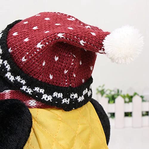 Godmoy 18"Pingüino Peluche Juguete Lindo TV Friends Peluche Muñeca Amigo de Joey HUGSY Pingüino Rachel Peluche Sello Pingüino Juguetes