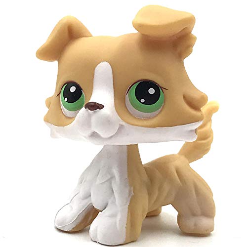 GXYMF LPS Cat Raro Original Tienda de Mascotas Juguetes Lindos Perro Dachshund Cocker Spaniel Cachorro Collie 58 Gran danés colección de Animales Viejos Regalos 272