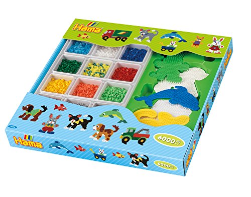 Hama Beads gigante abierto caja de regalo , color, modelo surtido