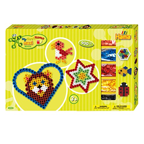 Hama Maxi Beads Lion & Pattern - Caja de actividades