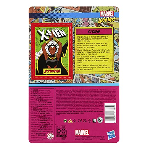 Hasbro Marvel Figura de acción Coleccionable de Storm Retro 375 de 9,5 cm Legends Series, F2669