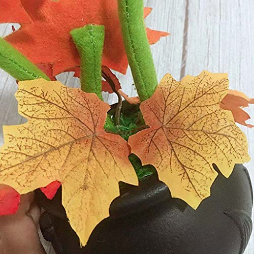 HDBD Juguete de Felpa en Maceta Chomper no Tejido de 12 Pulgadas, decoración de Fiesta de cumpleaños, muñeca de Planta de Flor Realista Suave, Juguete de simulación
