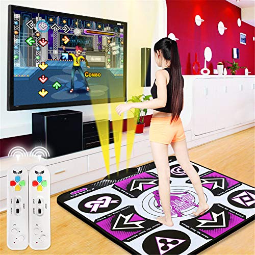 HHORD Manta Sola Danza, Sola Interfaz De TV del Ordenador De Doble Uso Somatosensoriales La Máquina De Bailar, Espesado De TV Inalámbrico Ordenador De Doble Uso Somatosensorial Juego Dance Mat