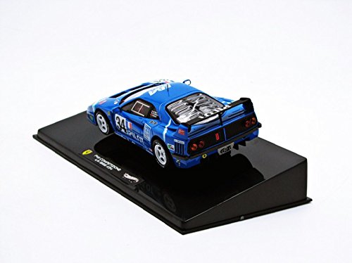 Hotwheels Elite X5508- Ferrari F40 Competizione Le Mans'95, escala 1/43 Color azul