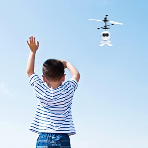 Hudhowks Flying Ball Drone Toy Mini Drones ovni para niños Juguete de Drones Giratorio con Control Manual y Giratorio con Sensor para niños y niñas