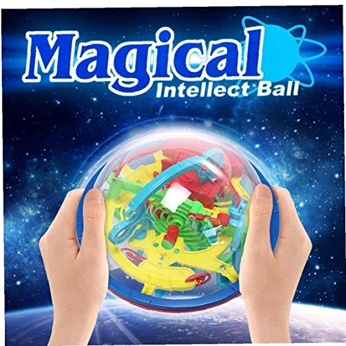 Intelecto 3d Laberinto Rompecabezas De La Bola Juguetes Laberinto Esférico Juguetes Rompecabezas De Juguete Juego De Entrenamiento Espacial Imaginación Juguete De La Educación Independiente Juego
