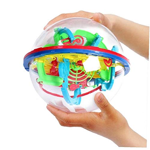 Intelecto 3d Laberinto Rompecabezas De La Bola Juguetes Laberinto Esférico Juguetes Rompecabezas De Juguete Juego De Entrenamiento Espacial Imaginación Juguete De La Educación Independiente Juego