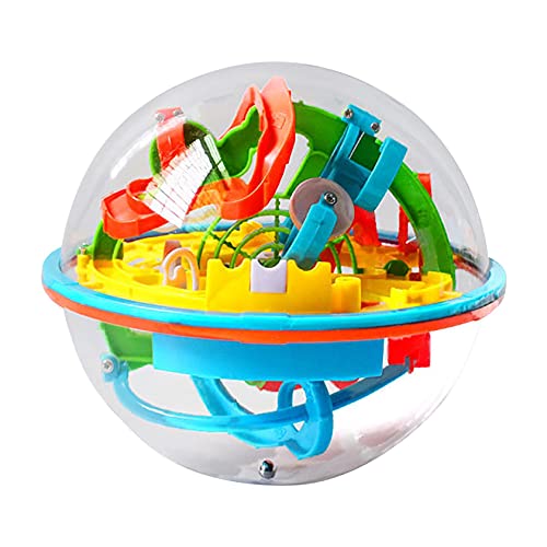 Intellekt - Puzzle de bola de laberinto en 3D, juguete esférico, juguete para entrenamiento espacial, Imaginación, juguete educativo para cumpleaños, Navidad