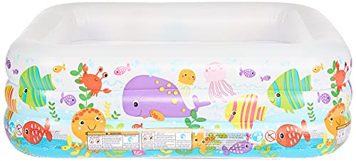 Intex 57471NP - Piscina hinchable acuario, 159 x 159 x 50 cm, 340 litros