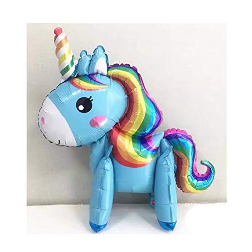 INTVN Globo de Unicornio Paquete De 7 Globos De Unicornio para Cumpleaños, Fiestas, Baby Shower, 7 Estilos