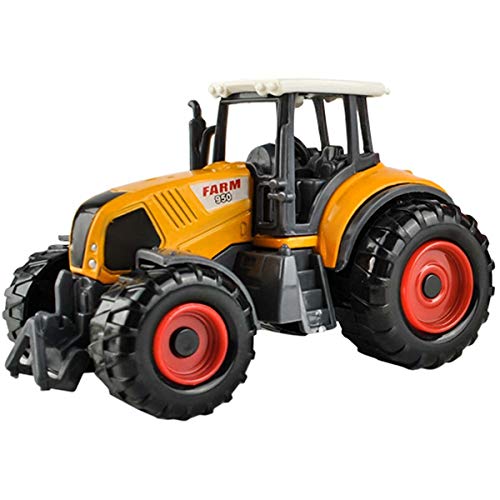ISO TRADE Farm - Juego de 6 dispositivos agrícolas para niños tractores y remolques