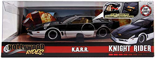Jada 31115 Hollywood Rides 1:24 Knight Rider K.A.R.R con Luces de Trabajo