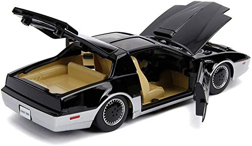Jada 31115 Hollywood Rides 1:24 Knight Rider K.A.R.R con Luces de Trabajo