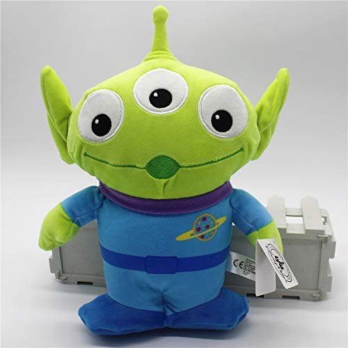 JMHomeDecor Peluche 28 Cm 1 Pieza Toy Story 4 Tres Ojos Robot Alien Peluche Alien Figura Muñeca, Woody, Buzz Lightyear Friend Alien Plush Dolls