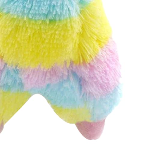 Jorzer Alpaca Peluche Juguete Realista Colorido Suave Llama muñeca Peluche de Peluche muñeca Arco Iris Llamacorn Suave Juguete para niños Regalo de cumpleaños
