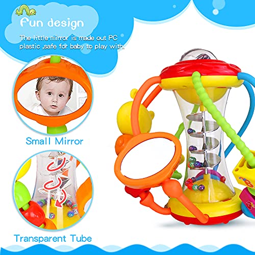 Juguete para niños de 6 meses de edad, juguete de actividad, sonajeros de juguete para niños y niñas