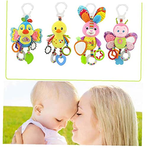 Juguetes De Sonajero Peluche Baby Baby Baby Saqueador Asiento Cochecito Cuna Play Play Toy Toy Toy Educational Juguetes Mariposa Juguetes para Bebés