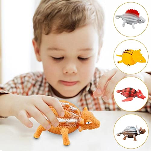 Juguetes educativos, Globo de soplado de Animales Juguete de descompresión de Animales Juguete de Broma Regalo Colorido Dinosaurio soplado Globo de descompresión Bola de ventilación Juguete (Colo