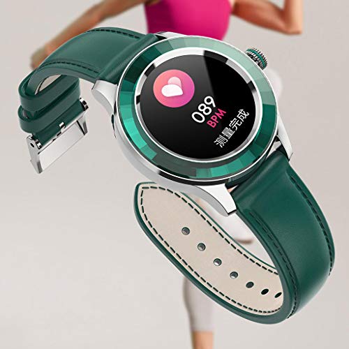 KESOTO Reloj Inteligente S09 para teléfonos Android y teléfonos iOS IP67 Reloj Inteligente rastreador de Fitness Relojes Inteligentes Contador de Pasos App - Verde