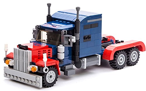 Kit de construcción de transformers. 377 piezas para armar el robot o el camión.