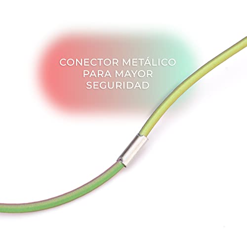 Kleintober Juego del Cordel Premium I Cuerdas elásticas como Juguetes de Habilidad de Dedos I Cordón arcoíris para Fiestas de cumpleaños y Viajes I Juego del Hilo como Regalo para niños y niñas