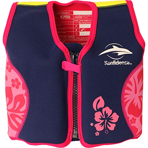 Konfidence- Original Natación, Color azul marino/rosa, 18-36 meses (PL Ociotrends KJ05-B-03)