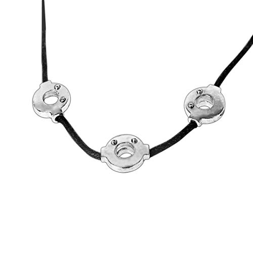 Lackingone Naruto Itachi Uchiha Collar con Colgantes Plata