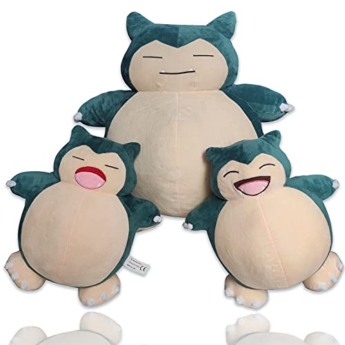 Leeuti Jumbo Snorlax Juguete de Felpa Suave Animal muñeca sufrió Almohada mullida (Color 1,30cm)