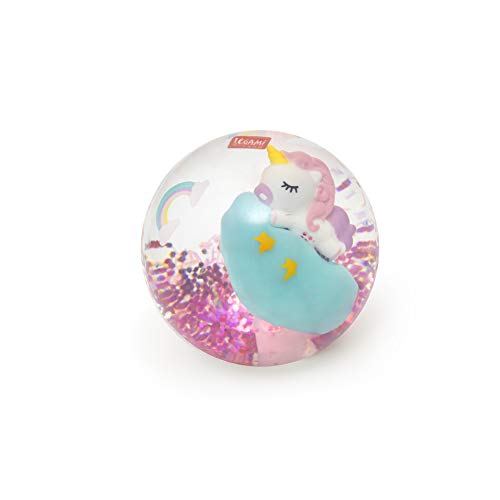 Legami - Bola de Rebote Luminosa, Unicornio.