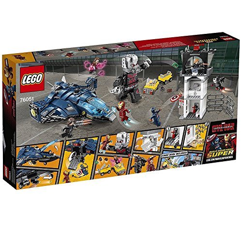 LEGO Super Heroes - Set Batalla de los superhéroes en el Aeropuerto, Multicolor (76051)