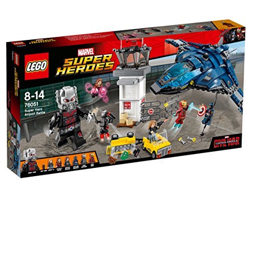 LEGO Super Heroes - Set Batalla de los superhéroes en el Aeropuerto, Multicolor (76051)