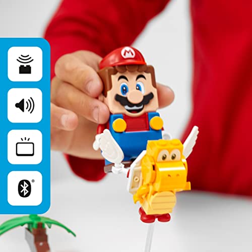 LEGO Super Mario Set de Expansión: Pantano Venenoso de la Floruga, Kit de Construcción con Goomba y Koopa Paratroopa +  71370 Super Mario Pack Potenciador: Mario de Fuego Juguete de Construcción
