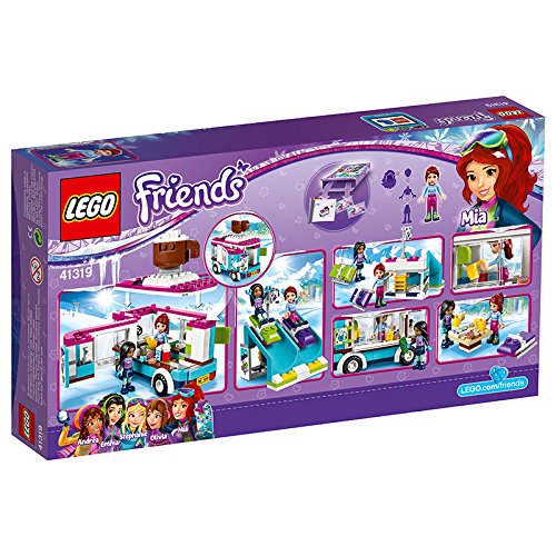 LEGO UK 41319 - Juego de construcción para Furgoneta de Chocolate Caliente en Resort de Nieve.