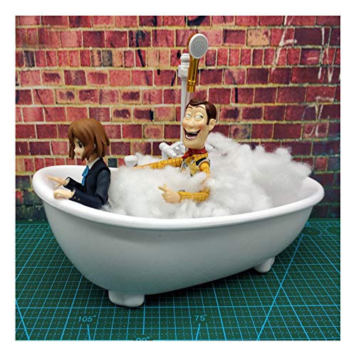 Leying 1/12 Soldado Bañera Baño Escena Muebles Accesorios Modelo Accesorios