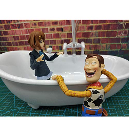 Leying 1/12 Soldado Bañera Baño Escena Muebles Accesorios Modelo Accesorios