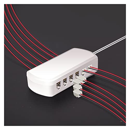LHaoFY Port Power 12 Salidas Bricolaje Plantilla Plantilla Modelo Arena Tabla Street Street Lámpara de Calle Iluminación Cableado (Size : Without Light)