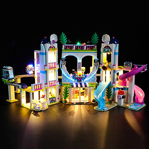 LIGHTAILING Conjunto de Luces (Friends Resort De Heartlake City) Modelo de Construcción de Bloques - Kit de luz LED Compatible con Lego 41347 (NO Incluido en el Modelo)