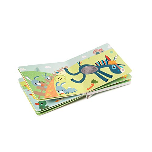 LILLIPUTIENS L-83152 - Libro de Sonidos y Texturas de la Granja