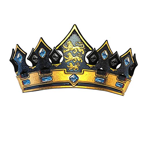 Liontouch 29102LT Corona de Juguete de Espuma del Rey de los Tres Leones para niños | Forma Parte de la línea de Disfraces para niños