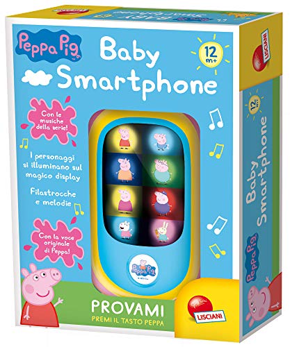 Liscianigiochi Peppa Pig Baby-Smartphone LED (80229)